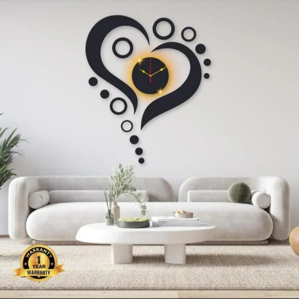 Love wall clock