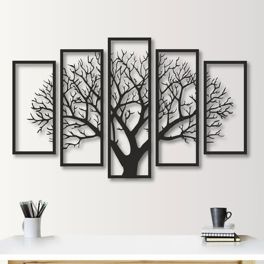 Big tree wall clock