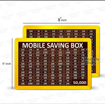 Mobile saving box
