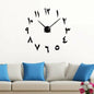 Arabic number clock
